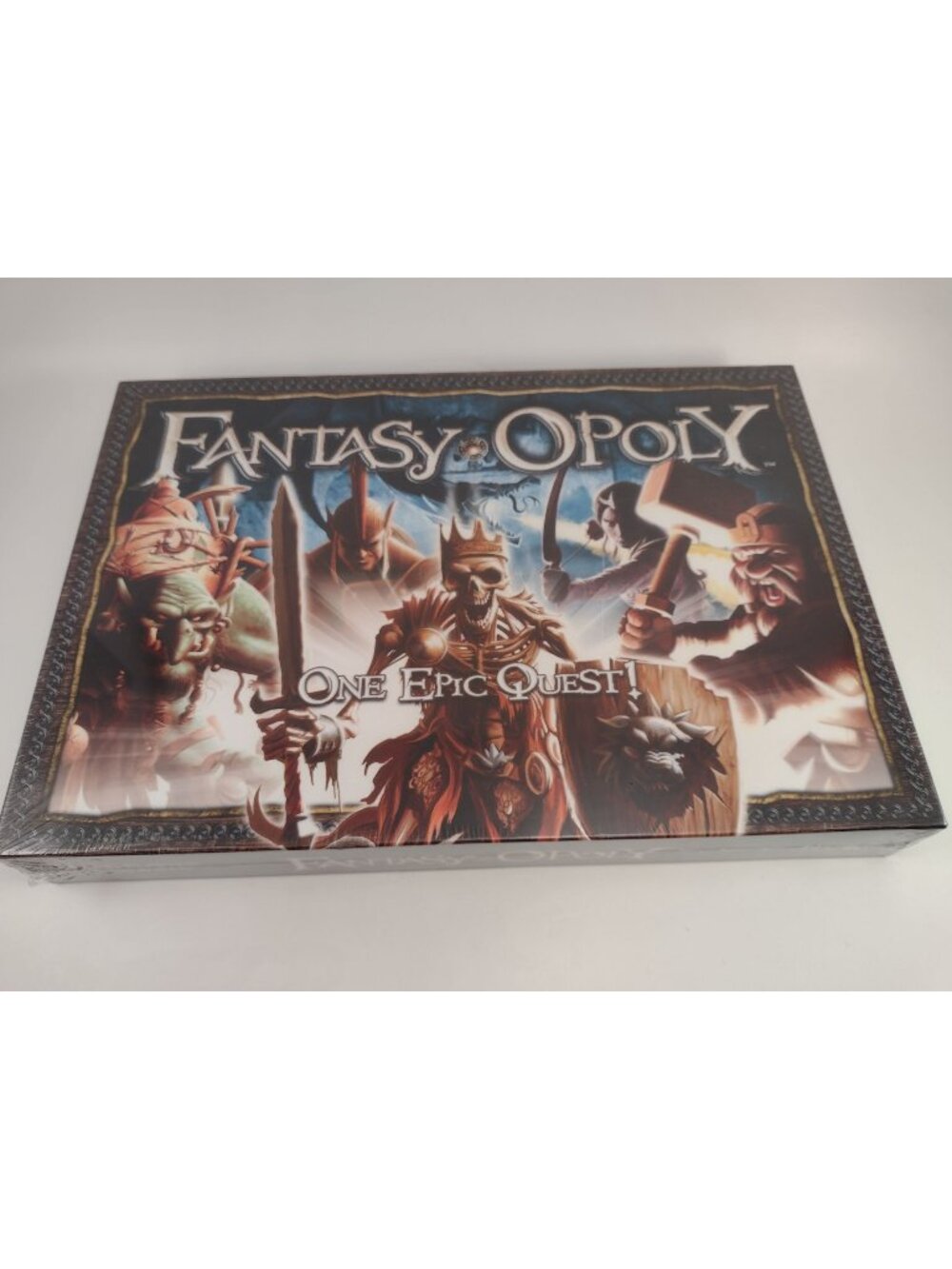 Fantasy-Opoly Board Game One Epic Quest Family Fantasy Story Monopoly